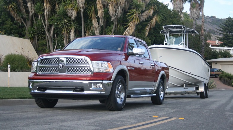 2010 Ram 1500 towing