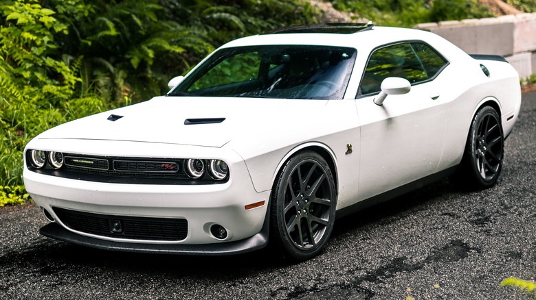 white Dodge Charger R/T