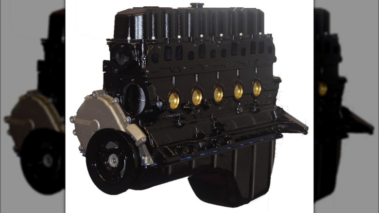 Golen's 4.6L Jeep stroker engine.