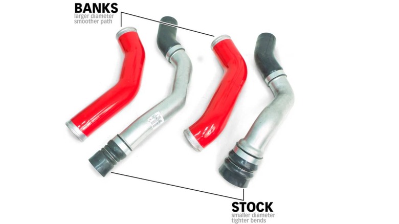 Banks Power Intercooler Upgrade pipes