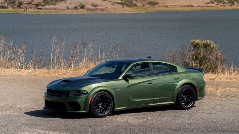 2023 Dodge Charger Scat Pack Widebody parked