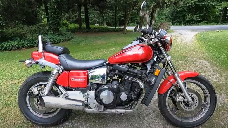 1985 Kawasaki Eliminator side profile