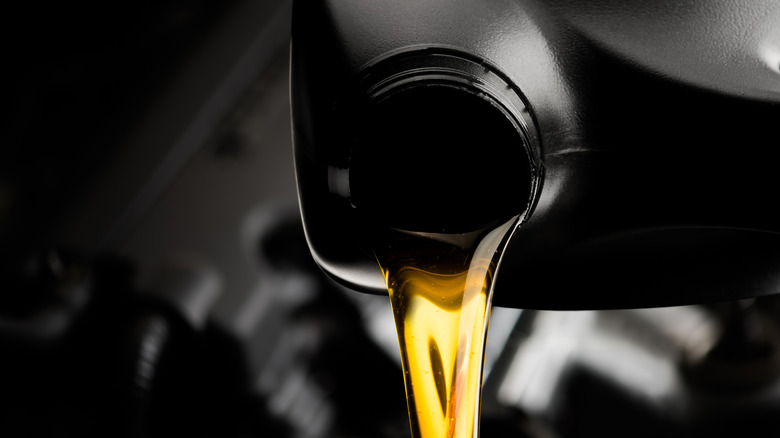 Fresh motor oil