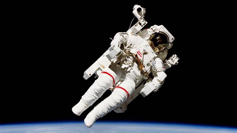 Astronaut Bruce McCandless Space Shuttle 