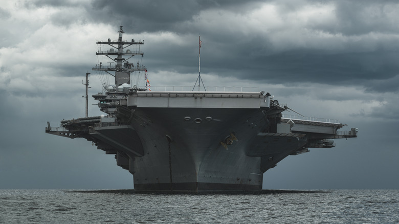 USS Dwight D Eisenhower aircraft carrier