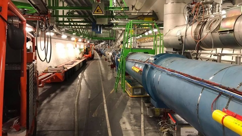 A stretch of the LHC