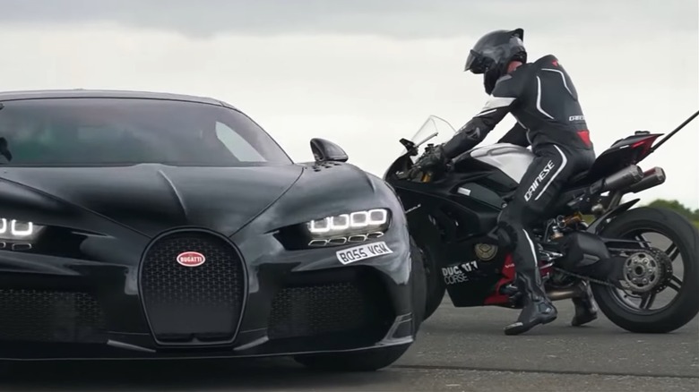 H2R And Bugatti Chiron