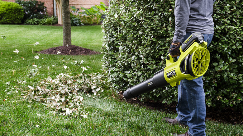 Ryobi whisper blower