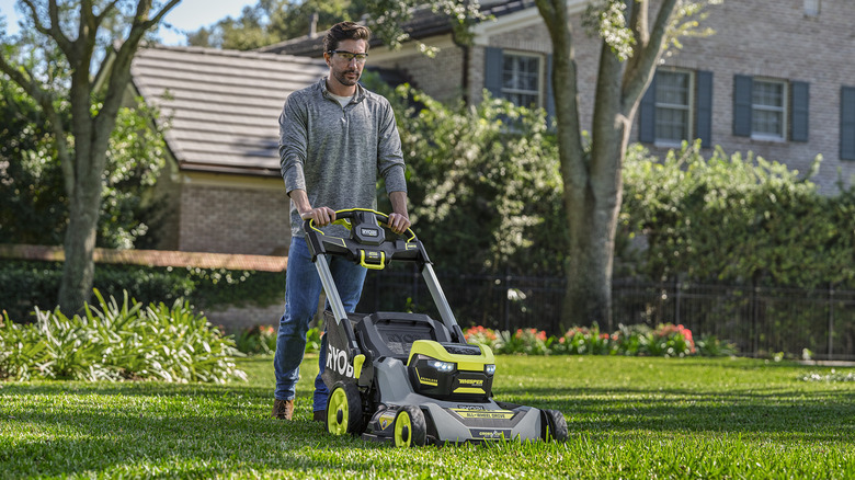 Ryobi discount lawn products