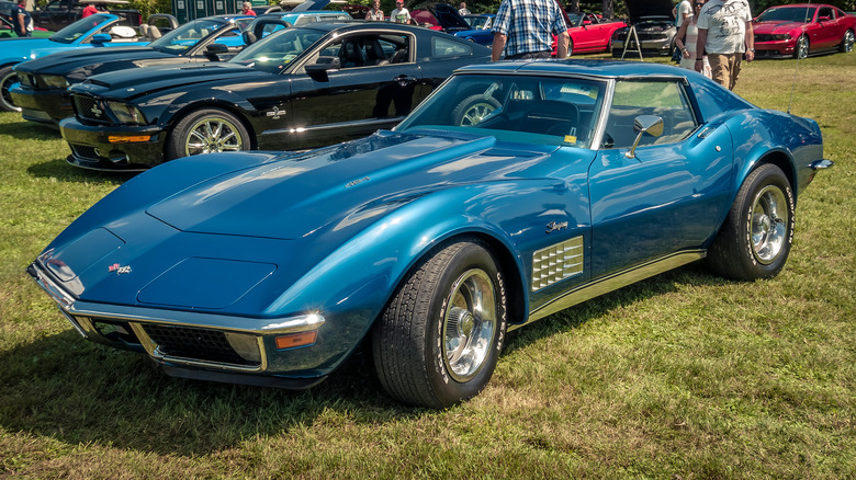 A 1971 Chevrolet Corvette ZR2