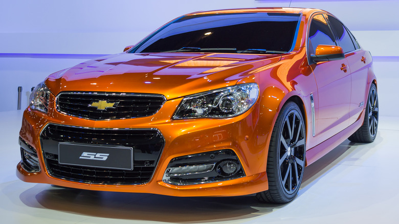 Front 3/4 view of Chevrolet SS