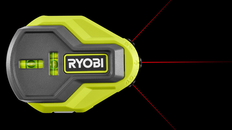 Ryobi Laser Level close up