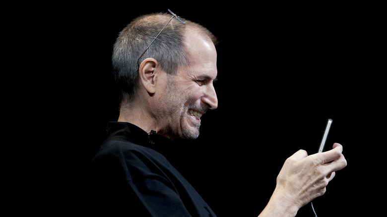 steve jobs laughing