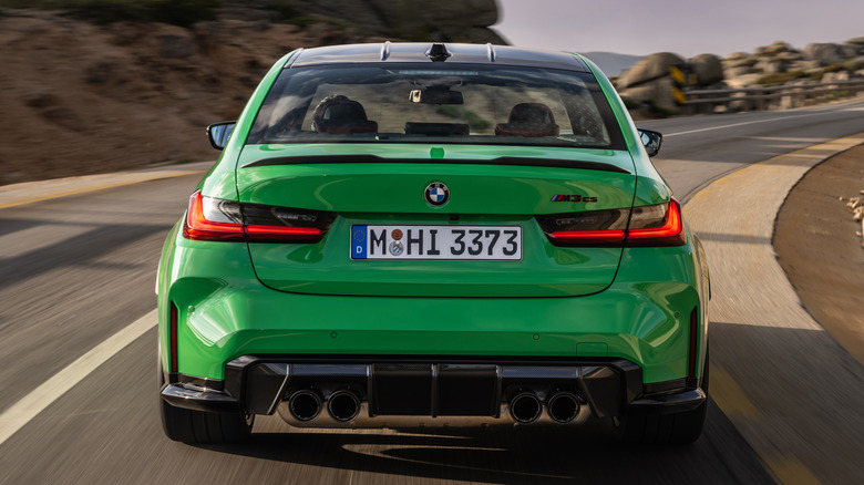 BMW M3 CS rear