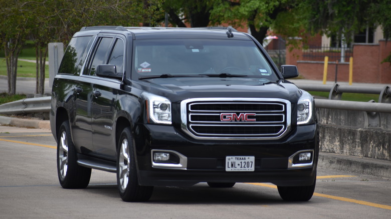 Black GMC Yukon