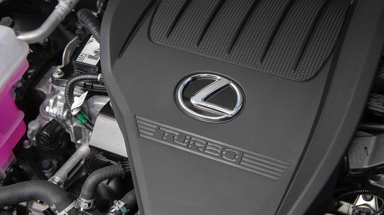 Lexus turbo four-cylinder engine