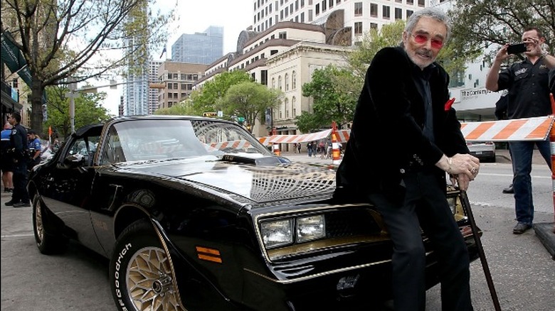 Burt Reynold with Trans Am