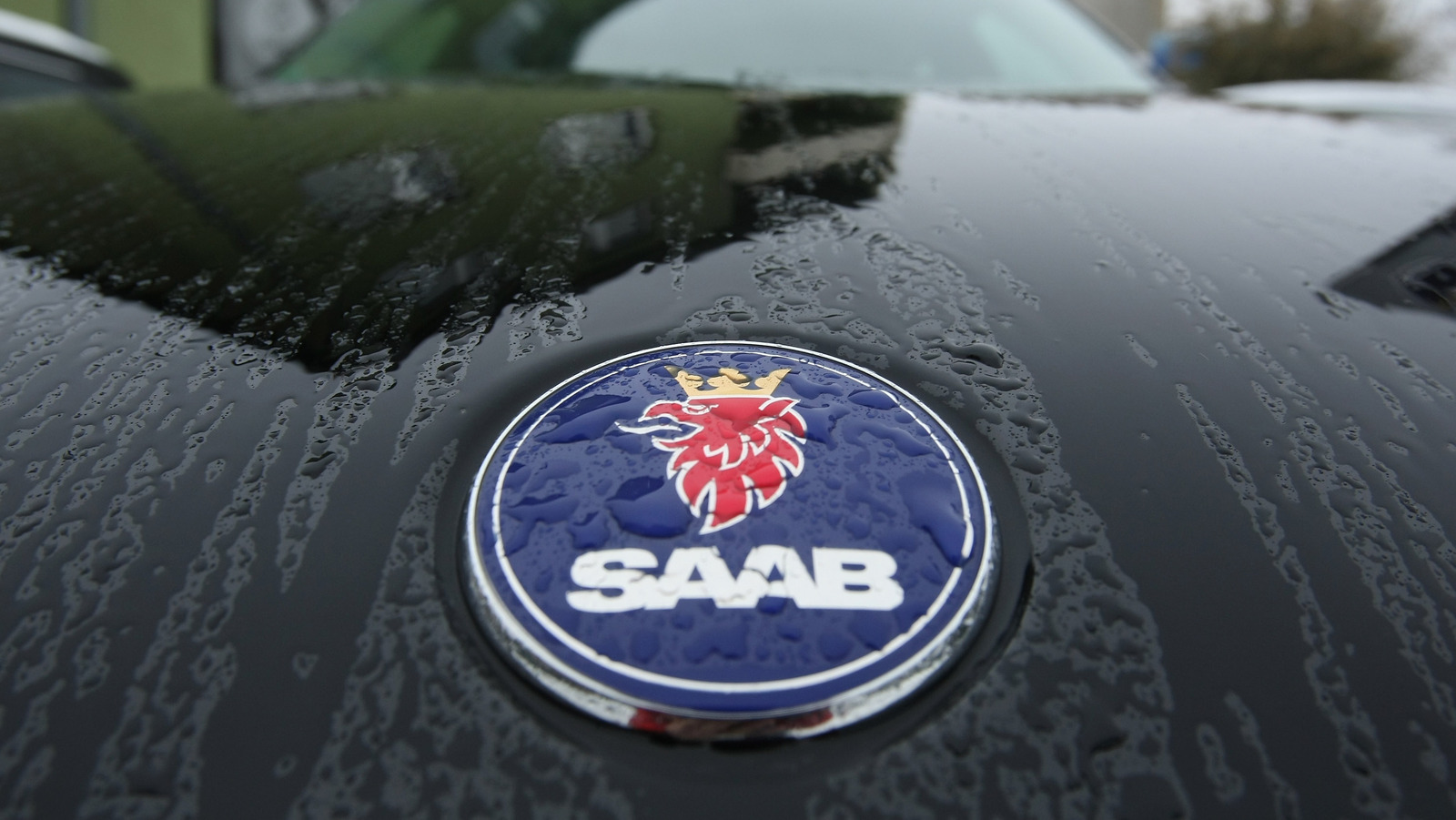 Saab машина значок