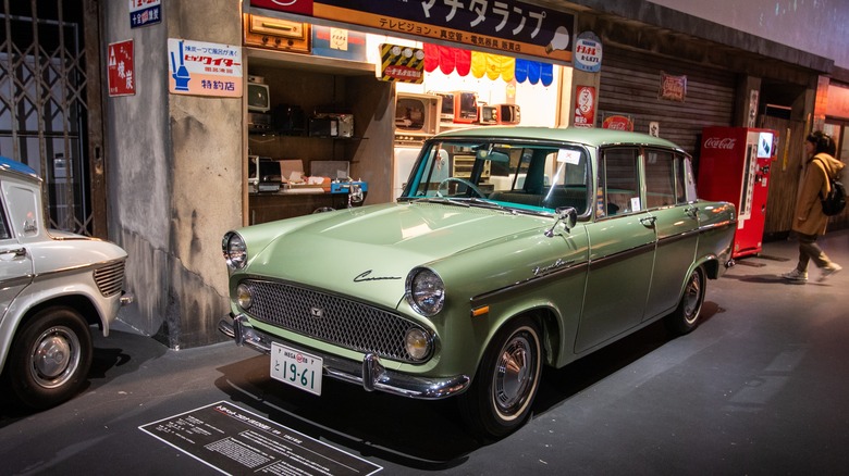 1961 Toyota Corona museum display