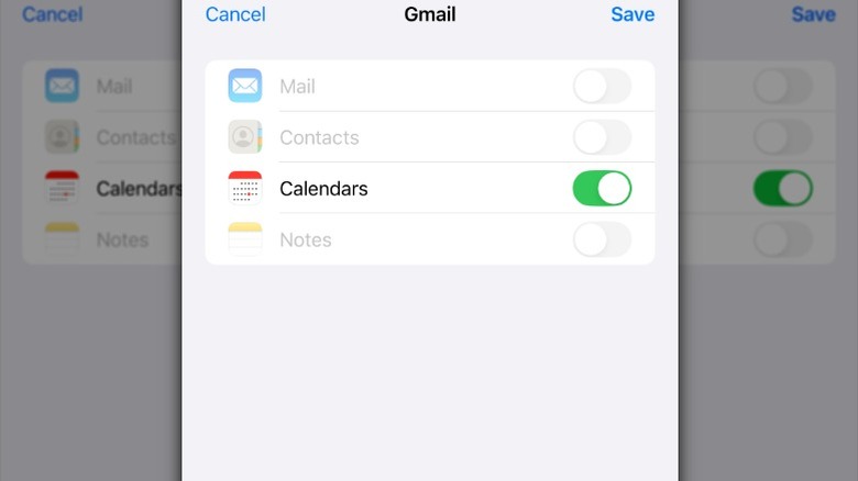 Sync Google Calendar with iPhone/Apple Watch screen