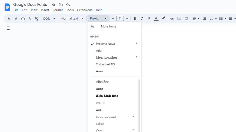 How To Add Fonts In Google Docs