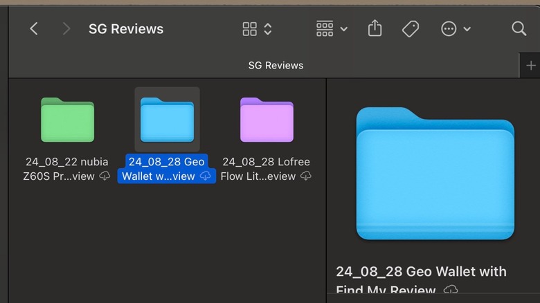 macOS Colored Folders