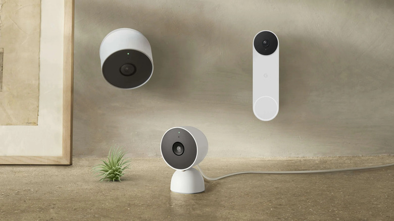 new Nest doorbell and cameras