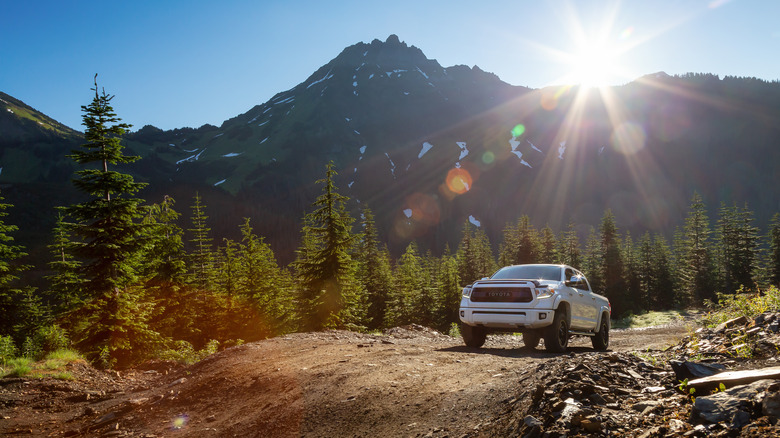 Toyota Tacoma off-roading