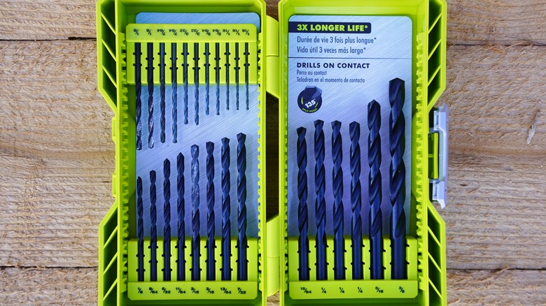 Ryobi drill discount bit set review