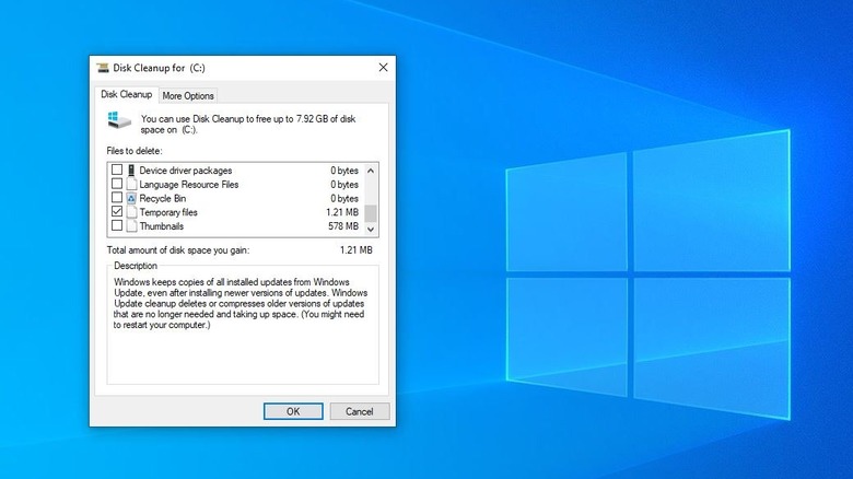 Windows 10 Disk Cleanup