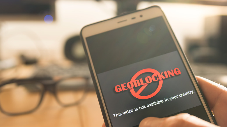 Geoblock on Android phone