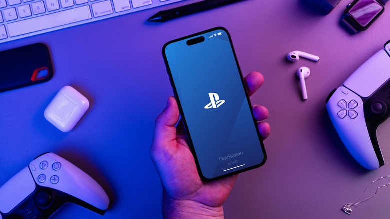 PS Remote Play app on iPhone