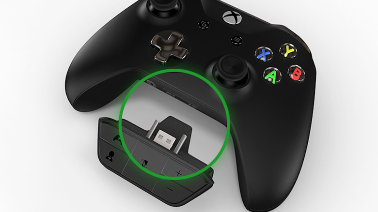 xbox one stereo headset adapter connecting to controller