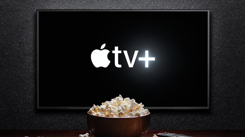 Apple TV+ app on TV