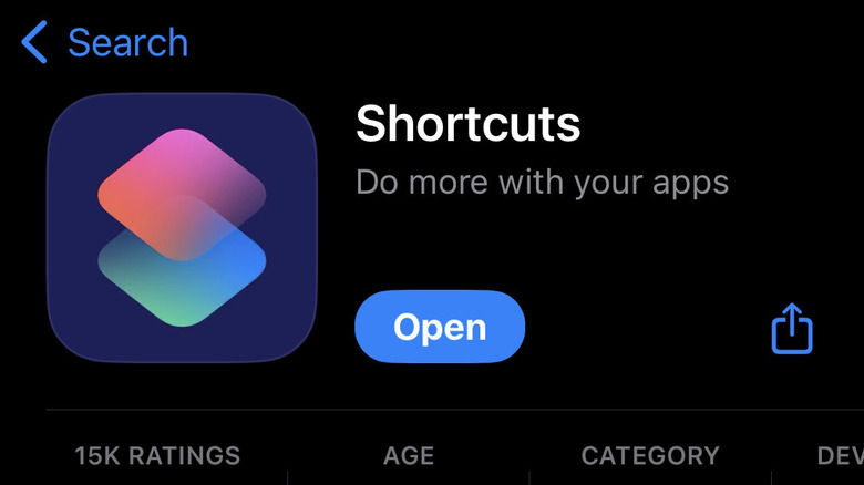 Shortcuts download page