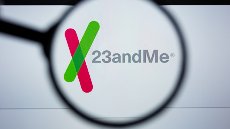 23andMe logo closeup