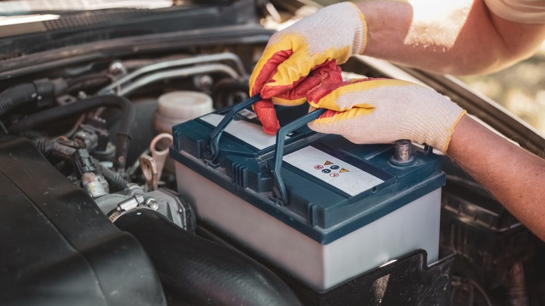 12-volt car battery