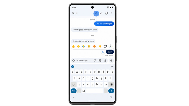 How to edit a message on Android