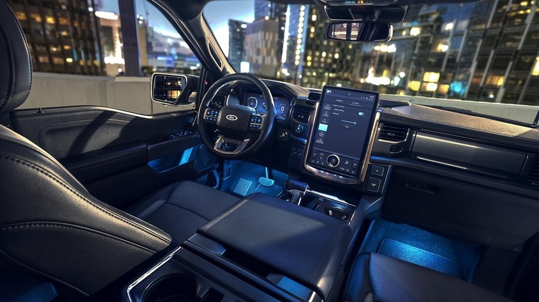 Ford F-150 Lightning interior