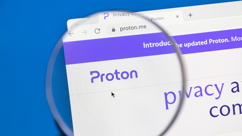 protonmail website