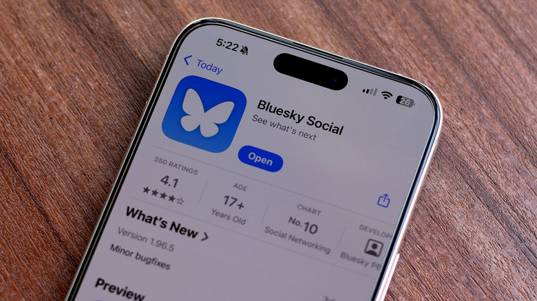 Bluesky app on the App Store