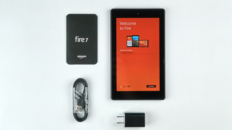 New Fire tablet