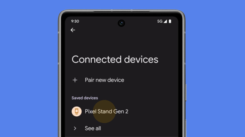 Connected Devices Settings Google Pixel