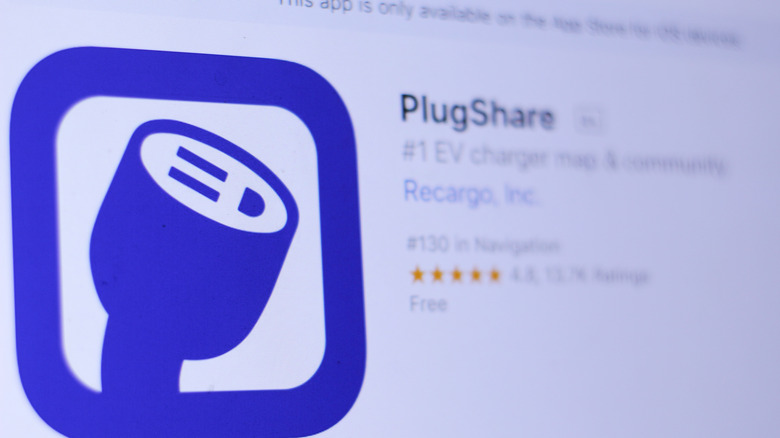 Plugshare app logo