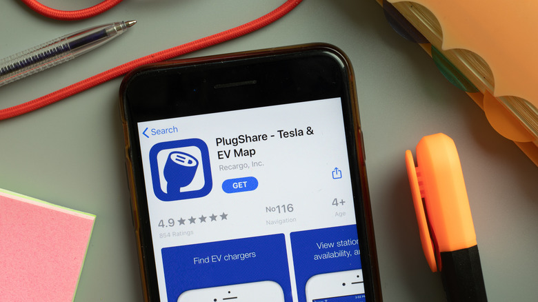 Plugshare app