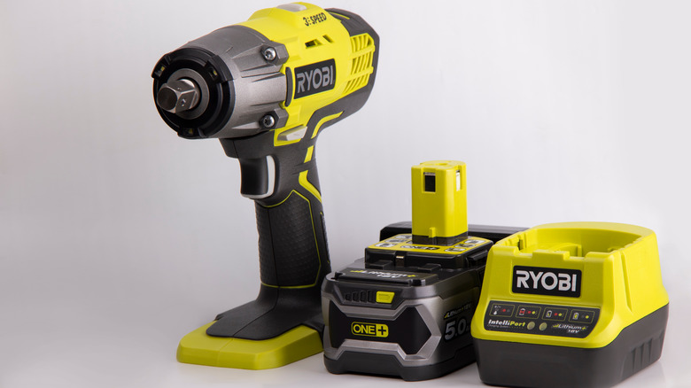 Ryobi tool, battery, and charger