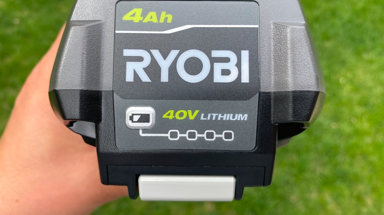 Ryobi 40V battery pack