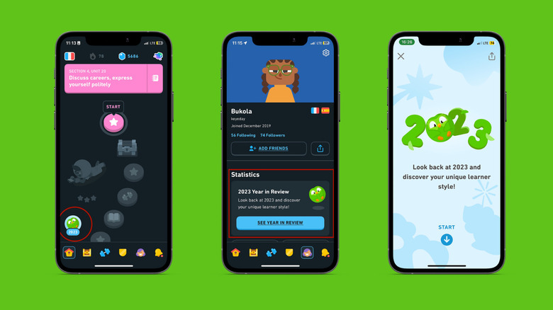 Duolingo Year-in-Review 2023