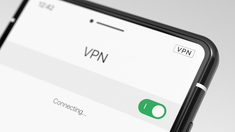 VPN enabled phone