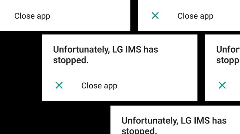 LG IMS error